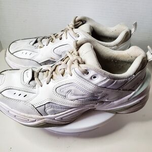 Nike Women's M2K Tekno Spruce Aura White Sneakers Size 9